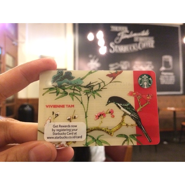 Starbucks Card Vivienne Tam. Limited