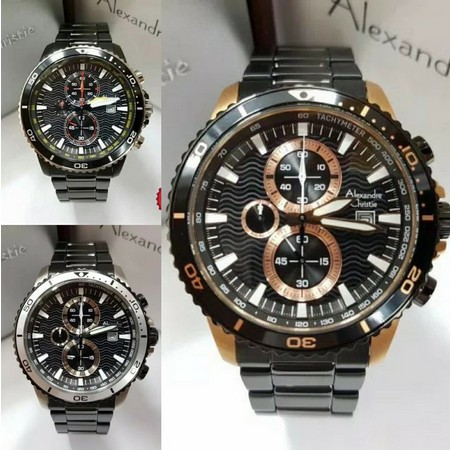Jam Tangan Pria Original Alexandre Christie AC-6482MC/AC6482/AC-6482