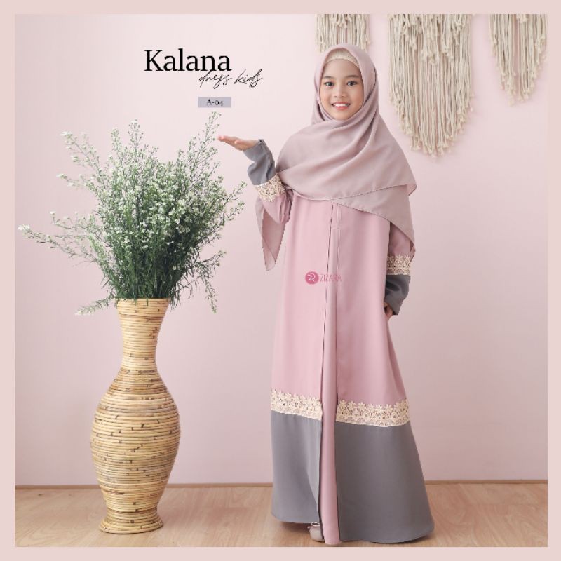 KALANA GAMIS ANAK BY ZIZARA | GAMIS LEBARAN ANAK | GAMIS PESTA ANAK