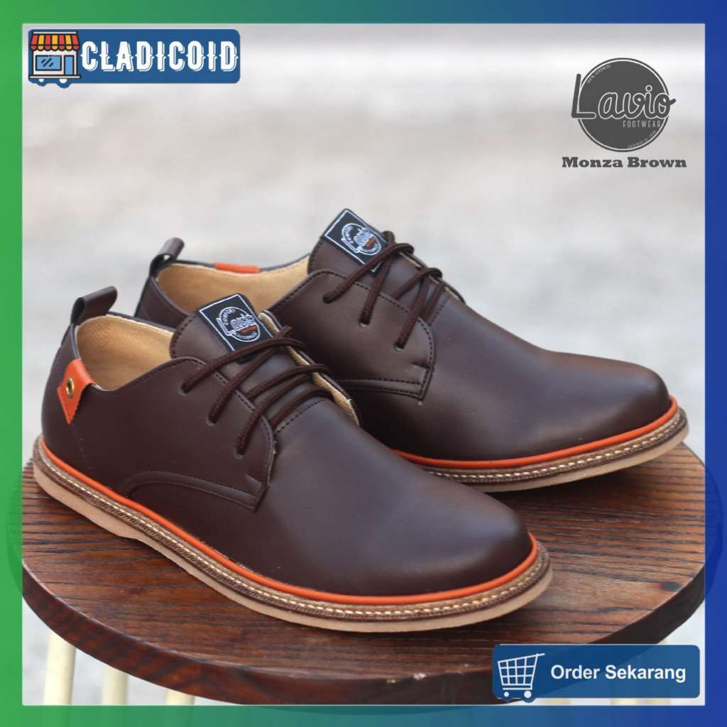 Sepatu Sneakers Casual Pria Formal Original Lavio Monza Terbaru Cocok Untuk Kuliah, Dinas, Ngantor