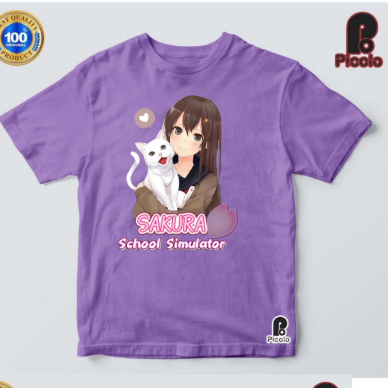 KAOS BAJU ANAK SAKURA SCHOOL SIMULATOR