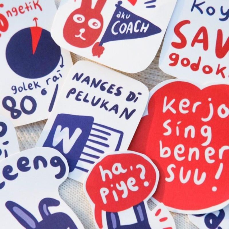 

Aku Cah Kerjo Sticker Pack