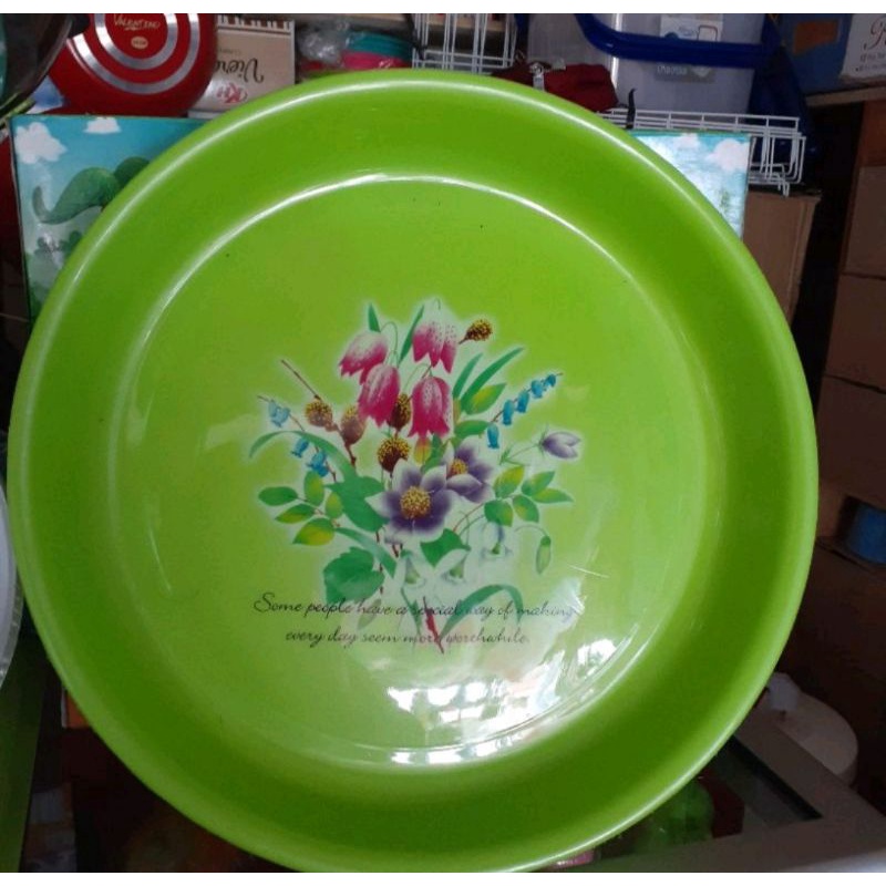 Nampan Plastik Bulat Calista 178