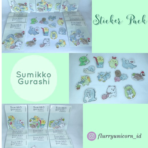 

STICKER PACK SUMIKKO GURASHI / STICKER DECO / STICKER SET by flurryunicorn_id