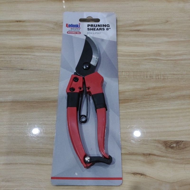 kodenki gunting dahan 8&quot;/ kodenki gunting ranting 8&quot;/ kodenki pruning shears 8&quot;