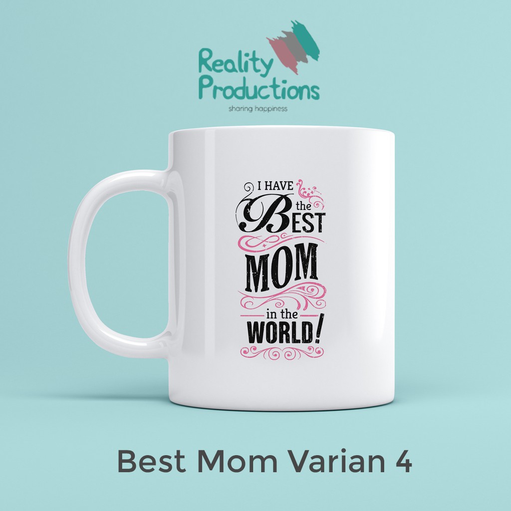 Mug Best Mom Untuk Kado atau Hadiah Ibu Bunda Mama