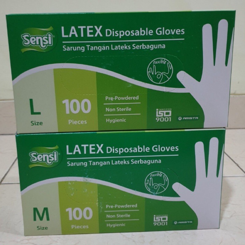 Sensi Sarung Tangan Latex Gloves