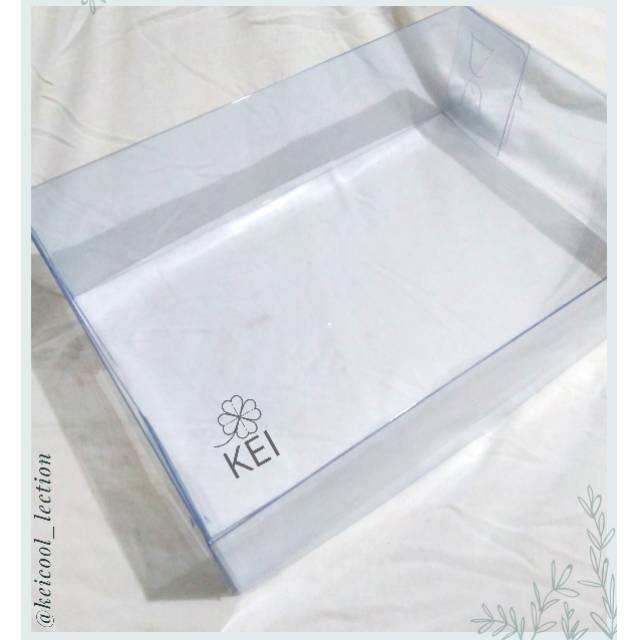 [Min. order 5 set] Mika Box / Glass box / Clear View Gift box