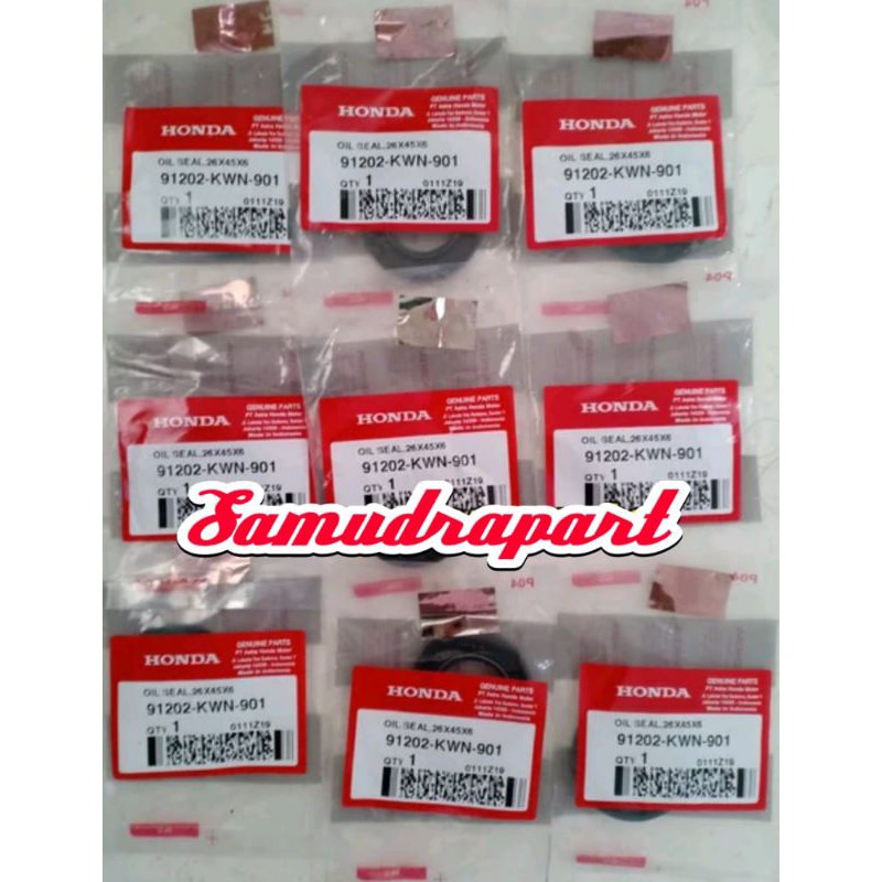 Seal As kruk Vario 150 Vario 125 sil as kruk Vario 125 Vario 150 original 91202KWN901