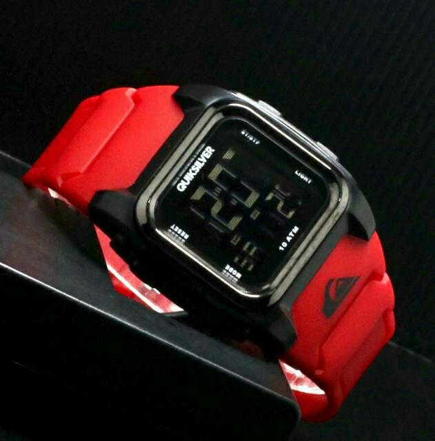 (Terima Cod)Jam Tangan Pria 511/Quicksilver Sergi Digital Persegi