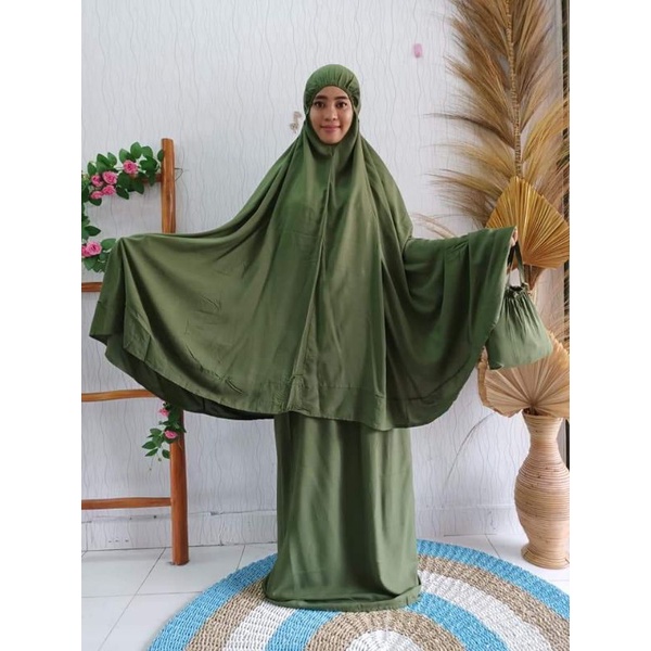MUKENA POLOS BALI