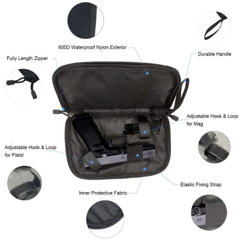 tas pistol-tas senjata-tas airsoft gpistolun-cover pistol-gun bag-tas handgun-pistol bag-sarung pist
