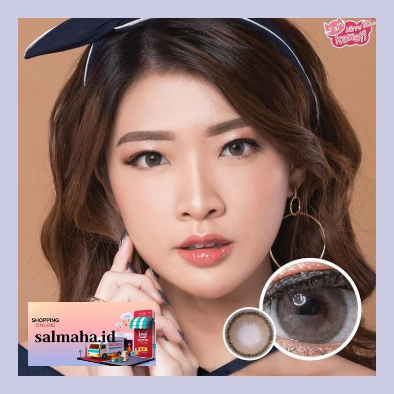 

T3Tky0Xs1 Softlens Kitty Kawaii Mini Olivia Brown (Coklat) - Brown Plano L4Htxnne