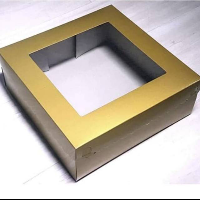 

Dus kue emas 20x20x7,5/box kue/kotak kue