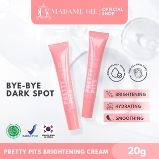 Madame Gie Pretty Pits Brightening Cream - Krim Pencerah Lipatan Kulit Tubuh - ALD