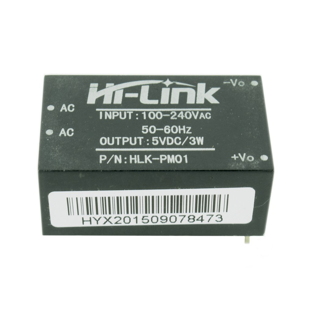 HLK-PM01 AC-DC Isolated Power Supply 5VDC/3W