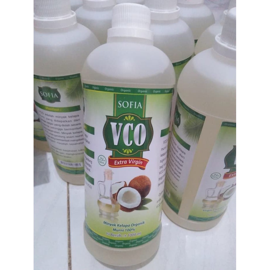 

VCO Virgin Coconut Oil Minyak Kelapa Murni 1 liter, 1000 ml Terbaik dan Terlaris