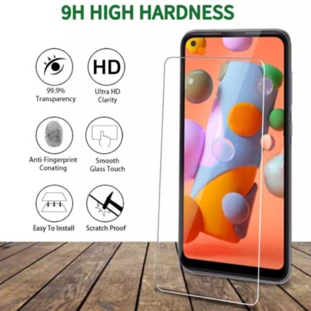 Samsung A50/A50S Tempered Glass Clear Anti Gores Handphone