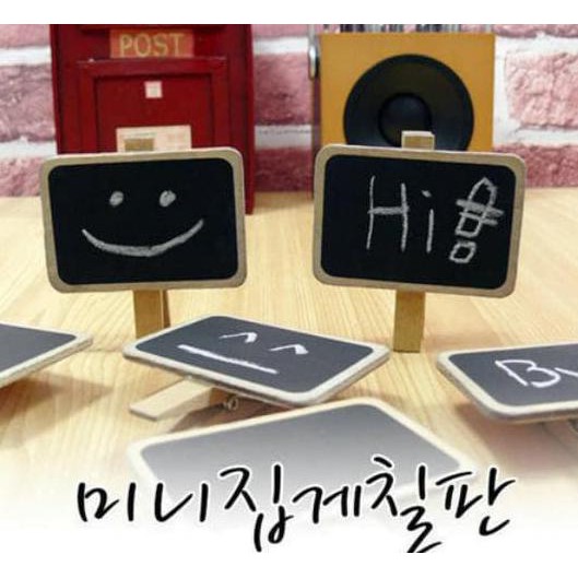 

New Papan Tulis Mini Dengan Penjepit Kayu Ayo Beli
