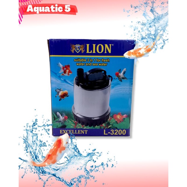 PROMO MURAH POMPA KOLAM AIR MANCUR LION L 3200