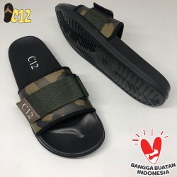 Sandal Pria Warna Cokelat merk C12 Seri CCA120
