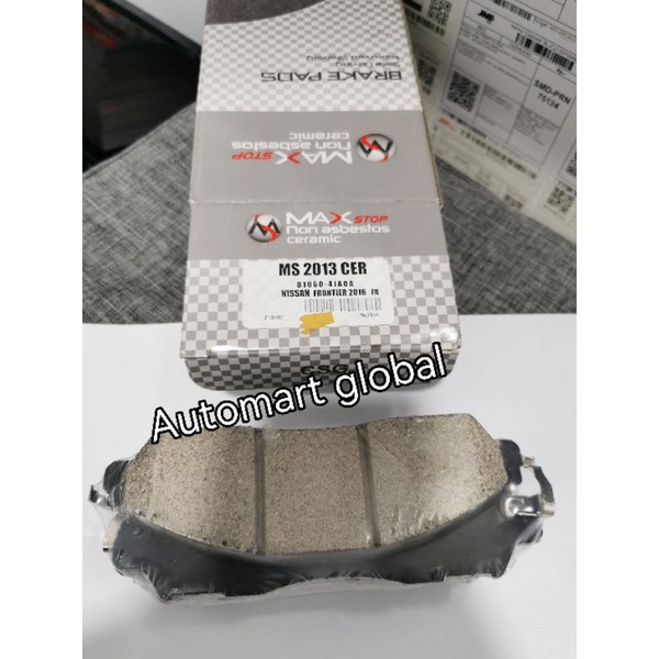 brake pad kampas rem depan nissan navara frontier Terra serena c27