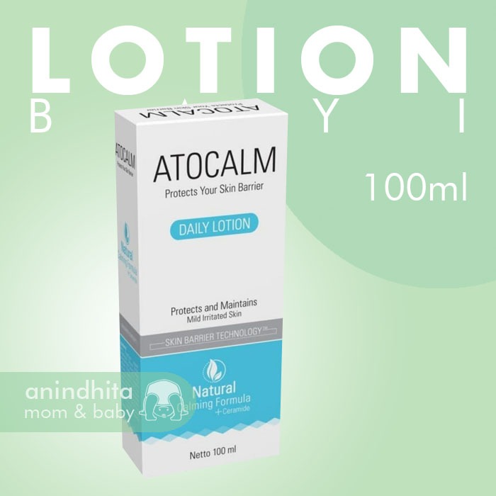 ATOCALM Daily Lotion 100ml Baby Lotion Bayi Kulit Kering Iritasi