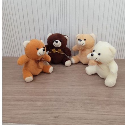 Boneka lucu boneka Teddy bear mini 13cm