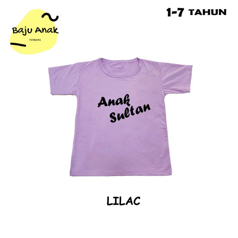 KAOS ANAK UNISEX SUPER LEMBUT PRODUKSI SENDIRI KUALITAS DIJAMIN