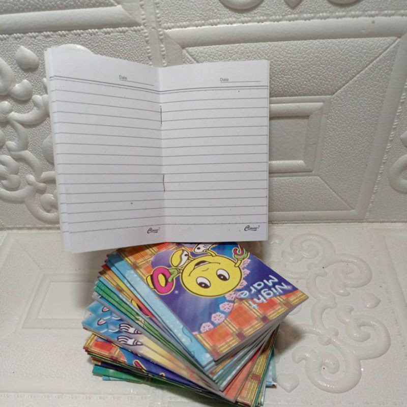 

mh Buku Notes Kecil / Buku Kreditan Isi 25 Buku Murah Notes Clase