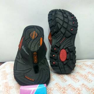  Sandal pria weidenmann  ADVENTURE S Hitam Orange 