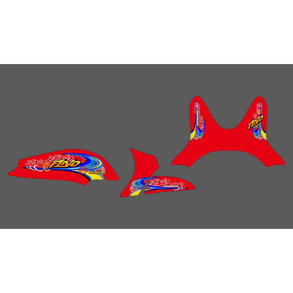 Striping Transparan Fino Karbu