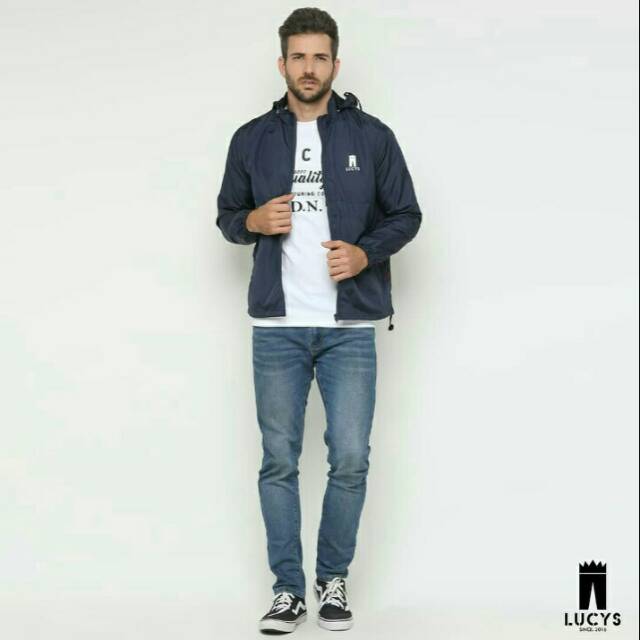 JACKET BAG LUCYS KOKE WINDBREAKER MULTIFUNCTIONAL - Jaket Pria bisa jadi Tas