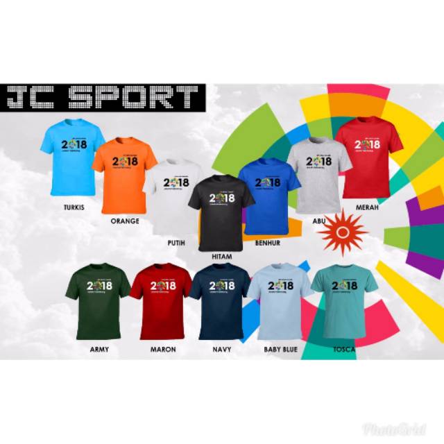 Kaos asian games murah/kaos asian games/kaos asian game jakarta/kaos asian games oblong