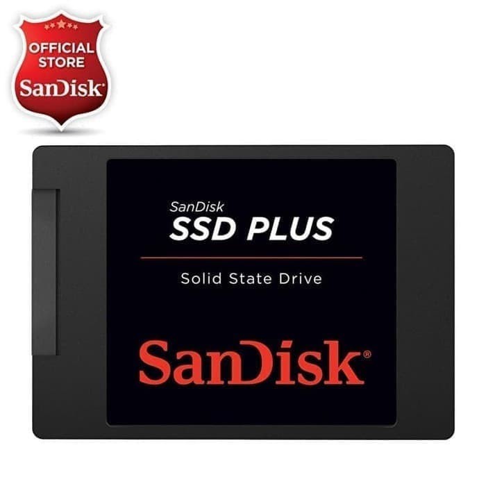 SANDISK SSD PLUS 480GB UP TO 530MB/S / SSD 480 GB 20x FASTER ORIGINAL