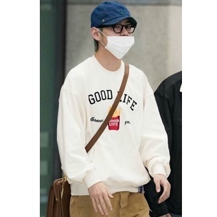 PABRIKHOODIE - BASIC SWEATER GOOD LIFE  M-XXL {PRIA &amp; WANITA} {SABLON}