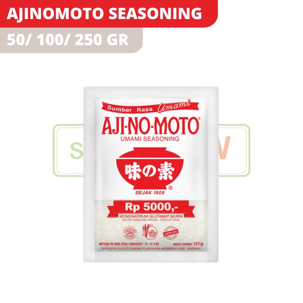 

AJINOMOTO MICIN / MSG / PENYEDAP RASA/ SEASONING