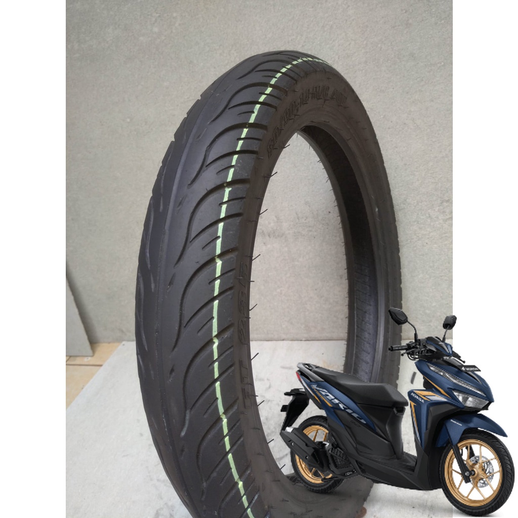 BAN ALL NEW VARIO 125 DEPAN UKURAN 80/90 RING 14 NON TUBLES MERK FEDERAL FT 235  TERJAMIN