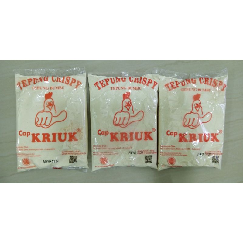 

Tepung kriuk 3 pcs