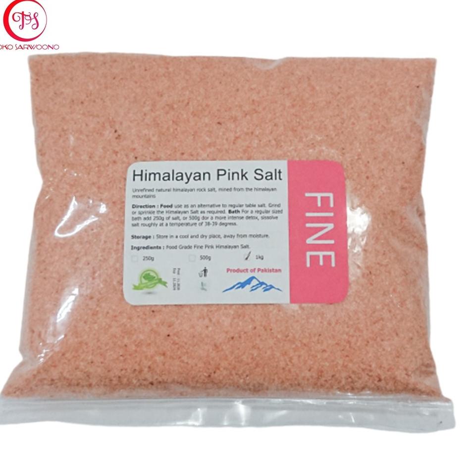 

PROMO HARI INI Garam Himalaya 1Kg - Premium Himalayan Pink Salt / Himsalt !