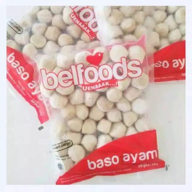 

Bellfoods bakso ayam mini isi 10