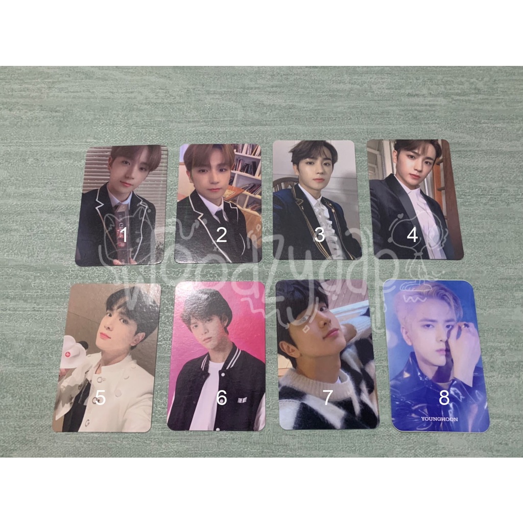 READY STOCK PC PHOTOCARD THE BOYZ TBZ THEBOYZ LEE HYUNJAE 3RD KIT 3RDKIT 2NDKIT 2ND DEOBI KIM YOUNGH
