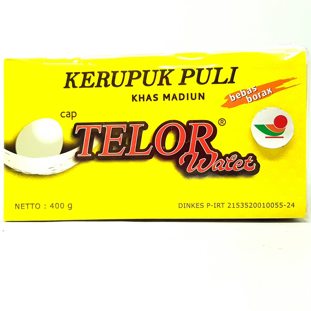 

TELUR WALET KERUPUK PULI KHAS MADIUN 400gr | KERUPUK GENDAR ASLI MENTAH