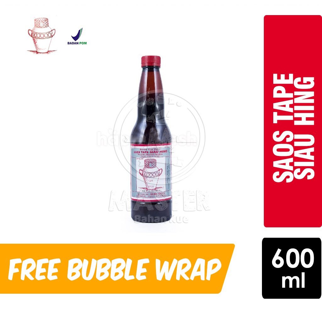 

Saos Tape Siau Hing Cap Guci [600 ml]