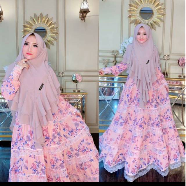 Gamis Syar'i terbaru by Shellasaukia ORI