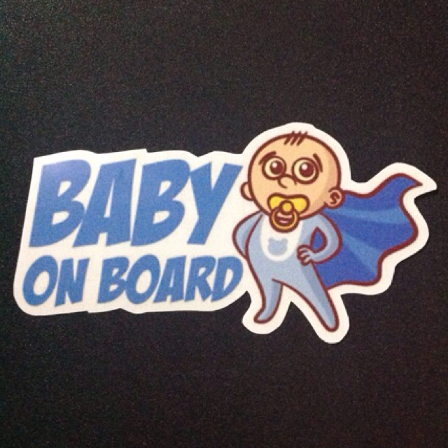 

STIKER WATERPROOF BABY ON BOARD KOTAK