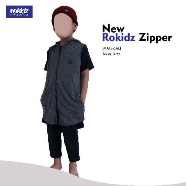 ROKIDZ ZIPPER ROMPI SHALAT SALAT SHOLAT SOLAT PAKAIAN MUSLIM ANAK