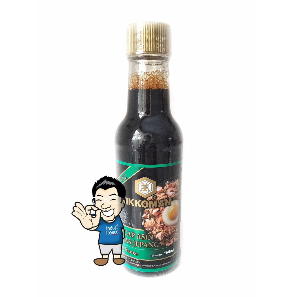 

PROMO KIKKOMAN SOY SAUCE ALL PURPOSE- KECAP HALAL- SHOYU 150ML TERMURAH