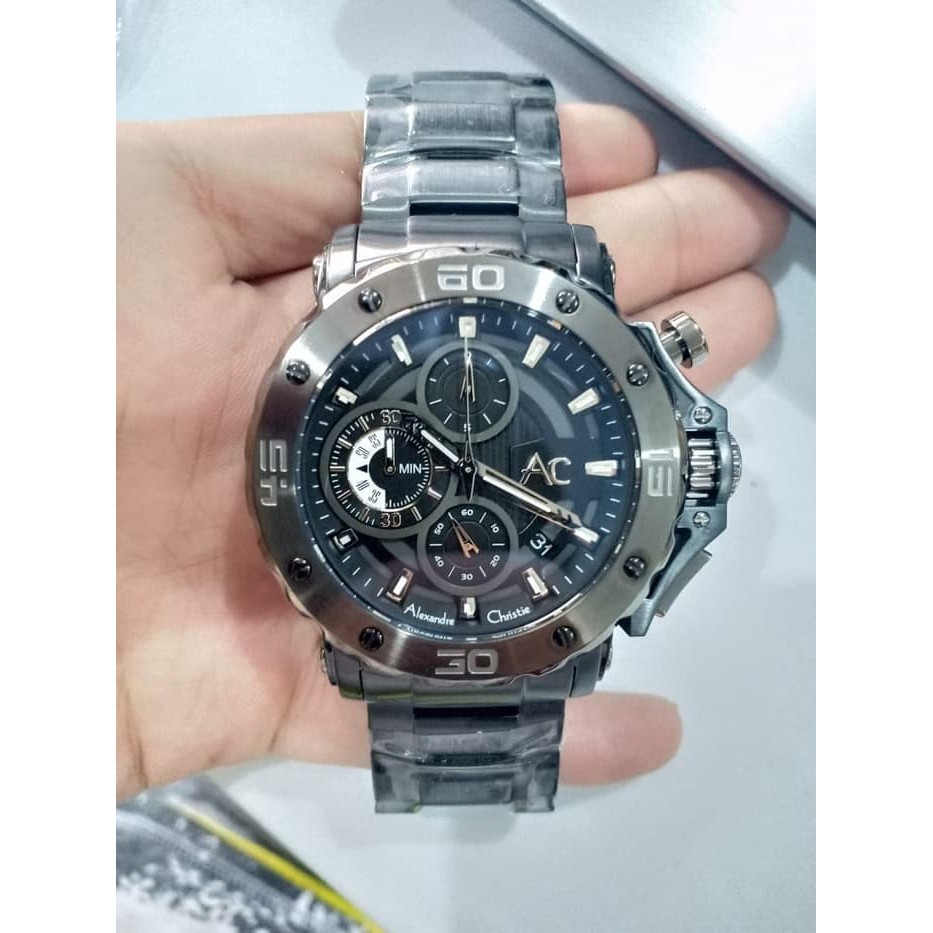 Jam tangan  Pria Alexandre Christie  9205 original / AC 9205