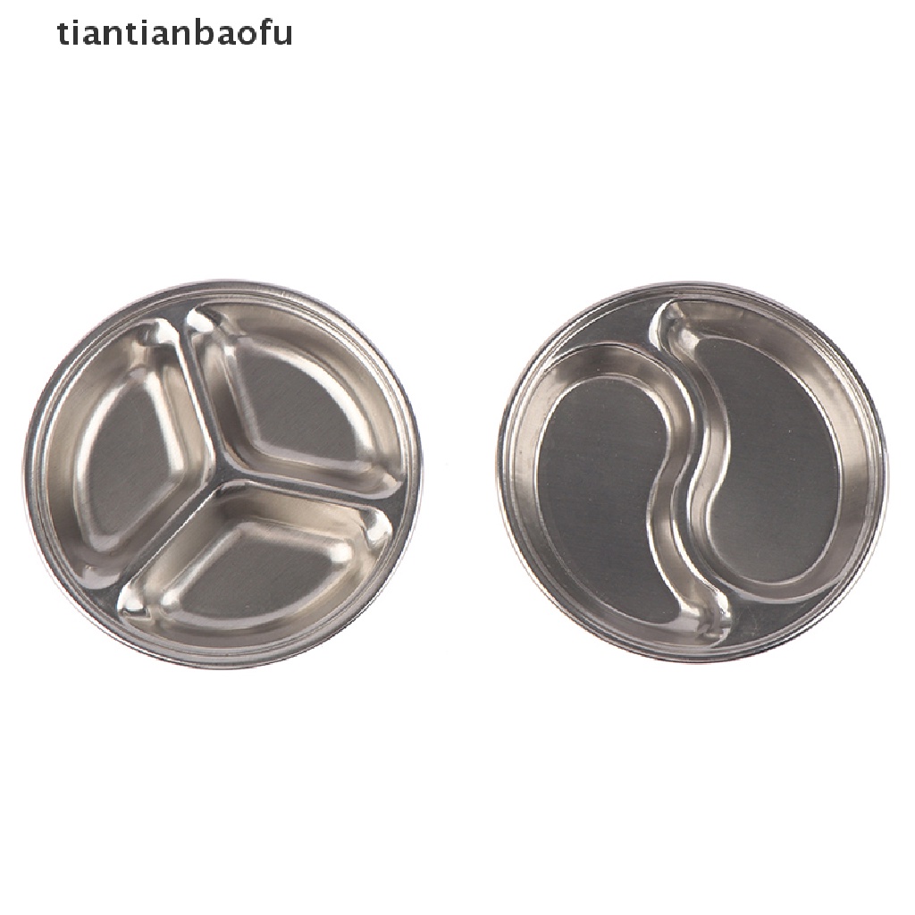 [tiantianbaofu] 1pc Seasoning Dishes Stainless Steel Sauce Dishes Food Dipping Bowls Boutique